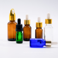 High Quality Dropper Stop 1oz Cobalt Blue Glass Dropper Bottles (30mL) with round Glass Droppers